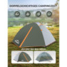 Gysrevi Camping Zelt Wurfzelt Zelt 2 Personen Kuppelzelte Wasserdicht Winddicht Dome Tent Ultraleicht Zelt für Camping Outdoo