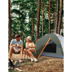 Gysrevi Camping Zelt Wurfzelt Zelt 2 Personen Kuppelzelte Wasserdicht Winddicht Dome Tent Ultraleicht Zelt für Camping Outdoo