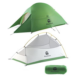 Wandelen Appalachian 2 Camping Zelt 2 Personen Ultraleicht Wasserdicht Windschutz - Leichtes Campingzelt Kleines Packmaß - 3 