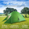 Wandelen Appalachian 2 Camping Zelt 2 Personen Ultraleicht Wasserdicht Windschutz - Leichtes Campingzelt Kleines Packmaß - 3 