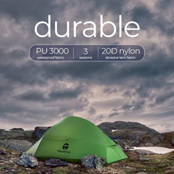 Wandelen Appalachian 2 Camping Zelt 2 Personen Ultraleicht Wasserdicht Windschutz - Leichtes Campingzelt Kleines Packmaß - 3 