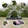 Yorbay 2 in 1 Pop Up Camping Zelte für 2-3 Personen, doppelwandig Wasserdicht UV-Schutz Kuppelzelte Wurfzelte für Familie, Tr