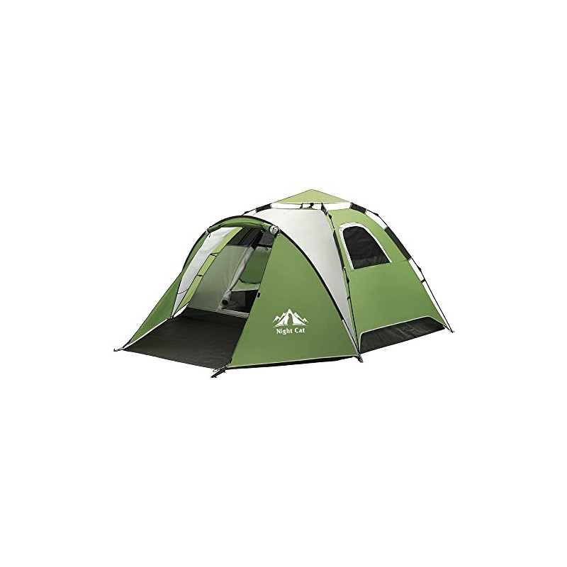 Night Cat Pop Up Zelt 3 4 Personen Mann Wasserdicht Wurfzelt Atmungsaktiv Einfache Einstellung für Camping Wandern Night Cat Pop Up Zelt 3 4 Personen Mann Wasserdicht Wurfzelt Atmungsaktiv Einfache Einstellung für Camping Wandern