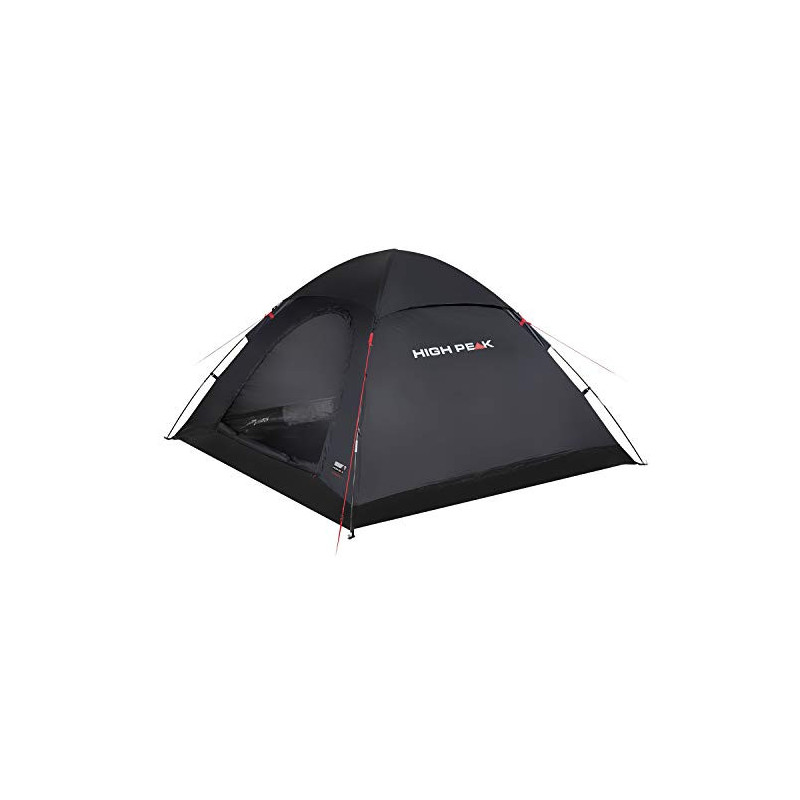 High Peak Kuppelzelt für 4 Personen Campingzelt Igluzelt 1500mm wasserdicht, Festivalzelt mit Wannenboden High Peak Kuppelzelt für 4 Personen Campingzelt Igluzelt 1500mm wasserdicht, Festivalzelt mit Wannenboden