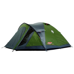 Coleman Darwin 4+ Zelt, 4 Personen, 4 Mann Zelt, Igluzelt, Festivalzelt, Leichtes Kuppelzelt mit Vorzelt, Wasserdicht WS 3.00