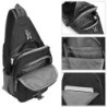 G4Free Sling Bag Rucksack, Diebstahlschutz, Brusttasche, Umhängetasche, Crossbody, Fitnessstudio, Tagesrucksack mit Kopfhörer