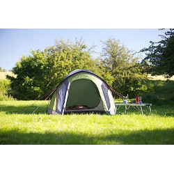 Coleman Darwin 4+ Zelt, 4 Personen, 4 Mann Zelt, Igluzelt, Festivalzelt, Leichtes Kuppelzelt mit Vorzelt, Wasserdicht WS 3.00