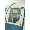 CampFeuer Zelt Multi für 4 Personen | Blau/Sand | Tunnelzelt mit riesigem Vorraum, 5000 mm Wassersäule | Campingzelt mit Bode