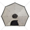your GEAR Zelt Lido - Tipi-Zelt für 3 oder 4 Personen, Campingzelt mit eingenähtem Boden, Insektenschutz und Stehhöhe, Pyrami