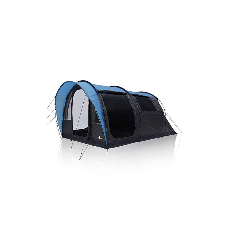 your GEAR Zelt Bora - Tunnelzelt für 4 Personen, UV 50+ Familienzelt, dunkle Schlafkabine, großer Wohnraum und Fenster, wasse your GEAR Zelt Bora - Tunnelzelt für 4 Personen, UV 50+ Familienzelt, dunkle Schlafkabine, großer Wohnraum und Fenster, wasse