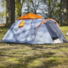 Lumaland Pop Up Zelt | 3-4 Personen Familienzelt | Wurfzelt Innenmaße 210x210x120 cm | Wasserdicht & Windfest | Ideal als Cam