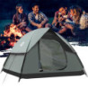 Camping Zelt, Kuppelzelte für 2-3 Personen  S 3-4 Personen L , Familienzelt Camping Backpacking Zelte Wasserdicht & Winddicht