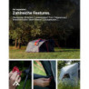 qeedo Quick Villa M, 4 Personen Familienzelt mit Quick-Up Schnellaufbau-System - Wasserdichtes Campingzelt, extra groß, hoch 