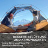 Clostnature 3 Jahreszeiten Zelt für Camping - 2/3/4 Personen Wasserdichtes Outdoor Zelt Ultraleichtes Trekking Zelt, Kompakt 