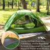 Clostnature 3 Jahreszeiten Zelt für Camping - 2/3/4 Personen Wasserdichtes Outdoor Zelt Ultraleichtes Trekking Zelt, Kompakt 
