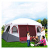 YXCKG 8-12 Personen Zelt, Familienzelt Mit 2 Schlafzimmern, Camping Zelte & Unterstände, Großes Zelt 12 Personen Outdoor Zelt