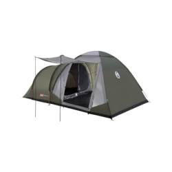 Coleman Waterfall 5 Deluxe Familienzelt, 5 Mann Zelt mit separatem Wohn und Schlafraum, einfach afzubauen, 5 Personen Zelt, W