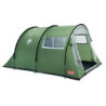 Coleman Zelt Coastline 4 Deluxe, 4 Mann Zelt, 4 Personen Tunnelzelt, Campingzelt, Familienzelt mit Vorzelt, wasserdicht WS 3.