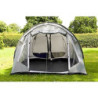 Coleman Zelt Coastline 4 Deluxe, 4 Mann Zelt, 4 Personen Tunnelzelt, Campingzelt, Familienzelt mit Vorzelt, wasserdicht WS 3.