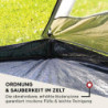 Coleman Zelt Coastline 3 Plus | kompaktes 3 Mann Zelt | 3 Personen Tunnelzelt | leichtes Campingzelt mit Vorzelt und Fenstern