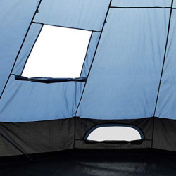 your GEAR Zelt Ravello - Tipizelt in 2 Größen für 4-8 Personen, Familienzelt mit 400 cm oder 500 cm Durchmesser, Campingzelt 