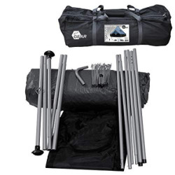 your GEAR Zelt Ravello - Tipizelt in 2 Größen für 4-8 Personen, Familienzelt mit 400 cm oder 500 cm Durchmesser, Campingzelt 