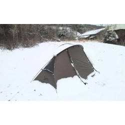 TOMOUNT Zelt 1 Person Nylon Ultraleichte Campingzelt Kleine Packungsgröße, 4 Saison Wasserdicht & Winddicht Kompakt Kuppelzel