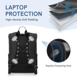 Kingsons Kleiner Wanderrucksack, wasserdicht, leicht, verstaubar, Reiserucksack, Laptop-Rucksack, Outdoor, Tagesrucksack für 