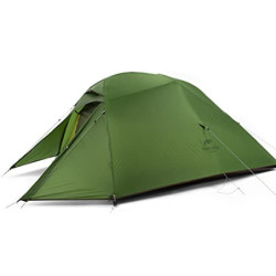 Naturehike Neu Cloud-up 3 Upgrade Ultraleichtes Zelte 3 Personen Zelt 3-4 Saison für Camping Wandern  20D Waldgrün Upgrade 