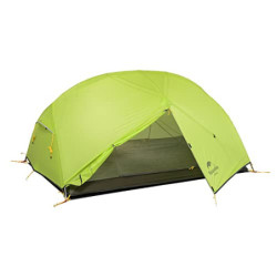 Naturehike Mongar 2 Mann Zelt Campingzelt Ultraleicht Zelt 2 Personen Camping Zelt Rucksackzelte 4 Jahreszeiten Zelt 20D Nylo