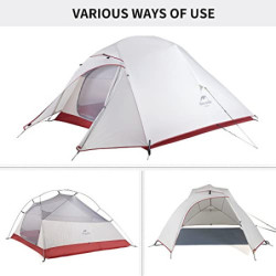 Naturehike Cloud-up Ultraleichte 3 Personen Rucksackreisen Zelt doppelten Wasserdicht Camping Zelt