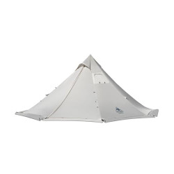 OneTigris Smokey Hut Ultraleicht Zelt 2 Personen 4 Jahreszeiten, Tipi Zelt Outdoor wasserdicht 2000 mm, warm Zelt mit Schorns