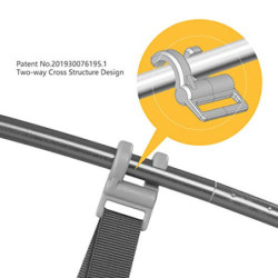 Naturehike Cloud-Flügel Ultraleichte Beruf Zelte Doppelten 2 Personen Zelt 3-4 Saison für Camping Wandern Zelt  15D Grau/Azur