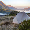 Naturehike VIK Zelt Ultraleichtzelt 3-Jahreszeiten-Rucksackzelt mit Zeltboden 20D für Camping Wanderungen  Weiß 2 Personen 