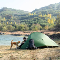 Naturehike Cloud Up Freistehendes 2-Personen-Rucksack-Zelt, ultraleicht, Nylon, doppellagig, Campingzelte für zwei Personen  