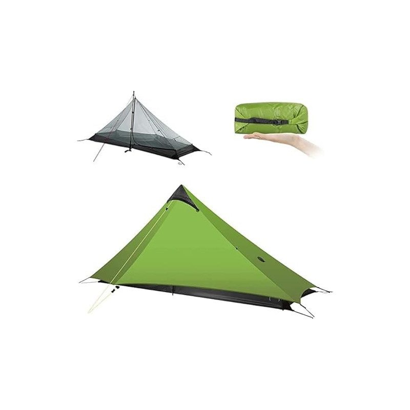 FBSPORT Ultraleichtes Zelt 3 Jahreszeiten Rucksackzelt 1 Person Campingzelt, Outdoor Leicht LanShan Camping Zelt Shelter für FBSPORT Ultraleichtes Zelt 3 Jahreszeiten Rucksackzelt 1 Person Campingzelt, Outdoor Leicht LanShan Camping Zelt Shelter für
