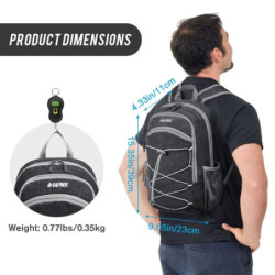 G4Free Kleiner Rucksack 12L Unisex Tagesrucksack Leichter Reiserucksack Wanderrucksack Trekkingrucksack für Wandern Fahrrad