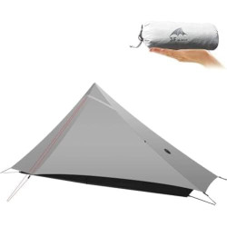 KIKILIVE Lanshan Ultraleichtes Outdoor-Campingzelt, leichtes Zelt, 1 Person, Rucksackzelt, leichtes Netz-Unterschlupf, perfek