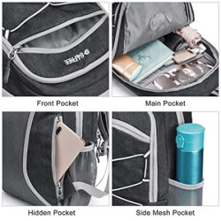 G4Free Kleiner Rucksack 12L Unisex Tagesrucksack Leichter Reiserucksack Wanderrucksack Trekkingrucksack für Wandern Fahrrad