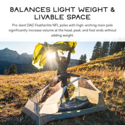 Nemo Equipment Dragonfly Osmo 1P Zelt, Birch Bud-Goodnight Gray