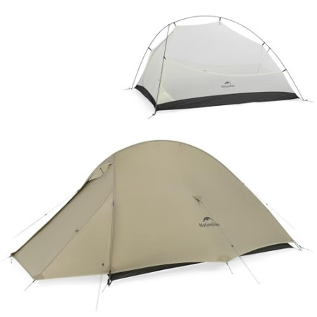 Naturehike Cloud Up Pro 2 Personen Zelt Doppeltes Ultraleichtes Campingzelt Regenfest Camping Wandern Zelt 3-4 Saison Zelt