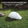 Naturehike Cloud Up UL Camping Zelt 1-2 Personen Backpacking Zelt Kompaktes Ultraleichtes Doppelte Schicht Wasserdicht Winddi