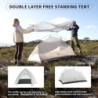 Naturehike Cloud Up UL Camping Zelt 1-2 Personen Backpacking Zelt Kompaktes Ultraleichtes Doppelte Schicht Wasserdicht Winddi