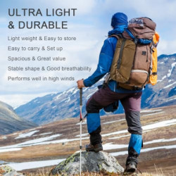 RDYMONKEY UL Gear Lanshan 2 Zelt 2 Personen Ultraleichtes Wasserdichtes Professionelles Wanderzelt für 2 Person Camping Doppe