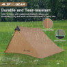 RDYMONKEY UL Gear Lanshan 2 Zelt 2 Personen Ultraleichtes Wasserdichtes Professionelles Wanderzelt für 2 Person Camping Doppe