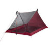 MSR Unisex – Erwachsene Thru-Hiker Mesh House 2 Ultraleichtes Netz-Rucksackzelt, Rot/Ausflug, einfarbig  Getaway Solids , 2 P