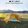 3FULGEAR Taiji 2 Camping Zelt Ultraleichtes, wasserdichtes, professionelles Backpacking-Zelt, 2-Personen-Zelt für Camping/Ang