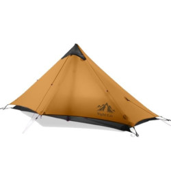 Night Cat Ultraleichtes Zelt 1 Person für Profi Backpacker Hiker 0,9 kg Nur Lanshan Backpacking Bivvy Bodenzelt Schwerregen W
