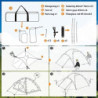 KingCamp Ultraleicht Camping Zelt 2-Personen-Zelt Wasserdicht PU2000MM, Kompakt Rucksack Zelt für Trekking und Outdoor