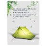 2 Pro Tent Ultraleichtes Campingzelt für 2 Personen im Freien 3/4 Saison Professionelles 20D silikonbeschichtetes Zelt Good S